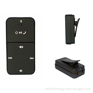 Two Audio Interface Output Music at The Same Time, Bluetooth 3.0 with Micphone, Clip-on Design Stereo Bluetooth Headphone (G02)